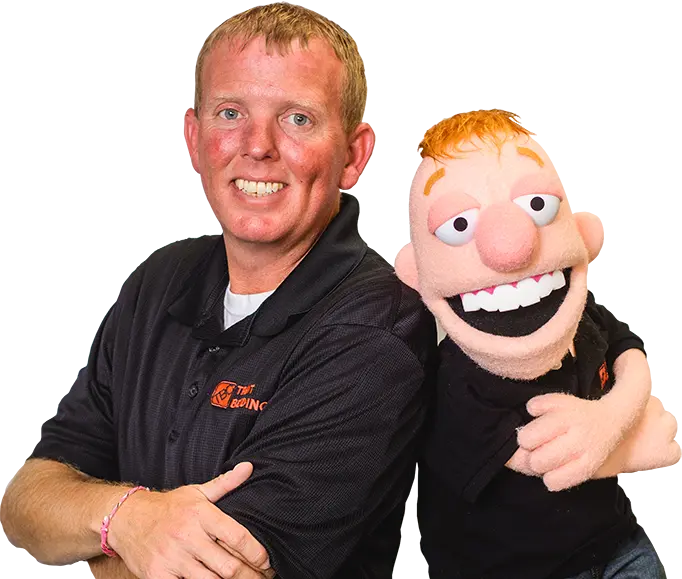 Trent Ranburger and Lil' Trent