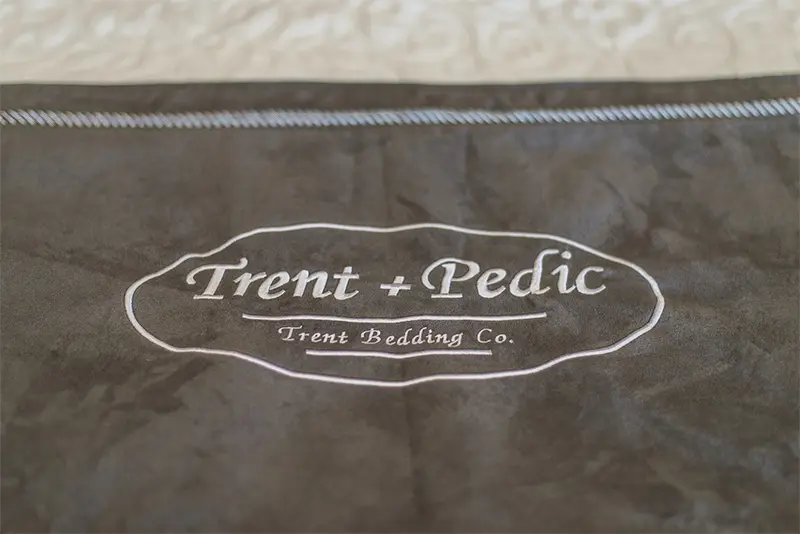 Trent-Pedic mattress label