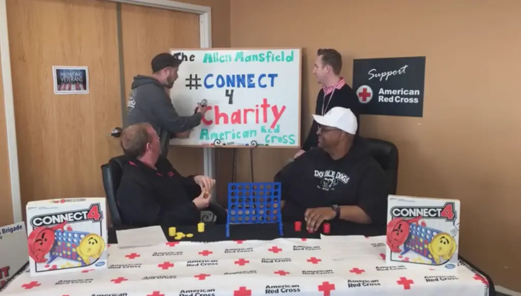 Connect 4 Charity tournament benefiting the American Red Cross